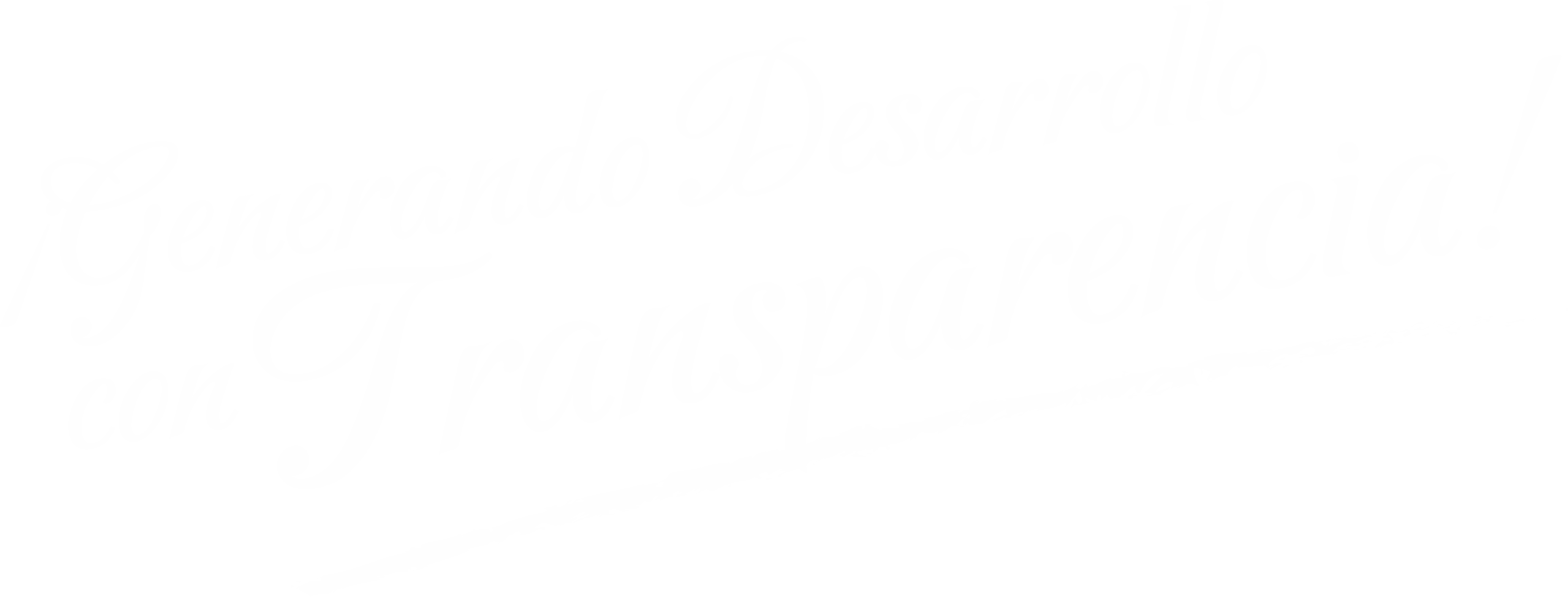 Generando Desarrollo con Transparencia